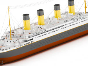 titanic 3D Model