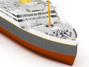 titanic 3D Model