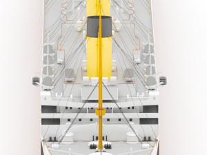 titanic Model 3D