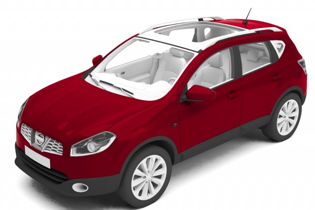 nissan 3D Model .c4d .max .obj .3ds .fbx .stl .blend 