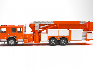 fire truck Modèle 3D