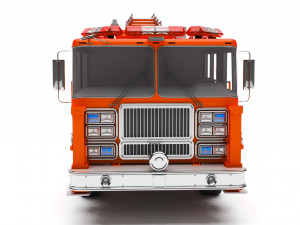 fire truck Modèle 3D