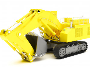 excavator Modelo 3D