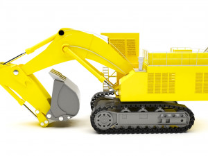 excavator Modèle 3D