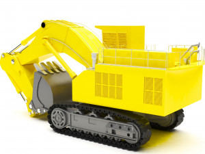 excavator Modèle 3D