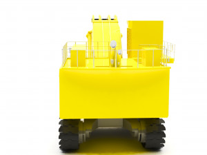 excavator Modèle 3D