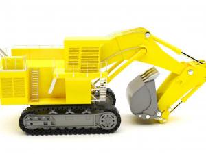 excavator 3D Model