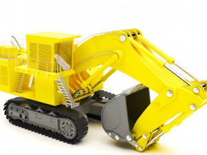 excavator Modèle 3D