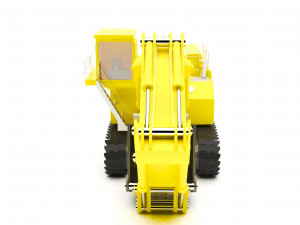 excavator Modèle 3D