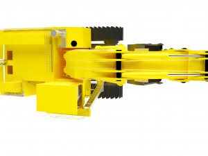 excavator Modèle 3D