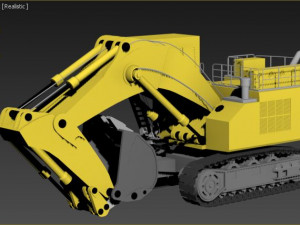 excavator Modèle 3D