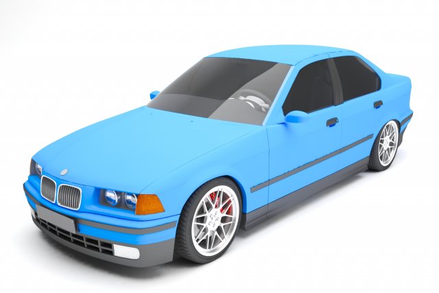 car 3D Модель .c4d .max .obj .3ds .fbx .stl .blend 