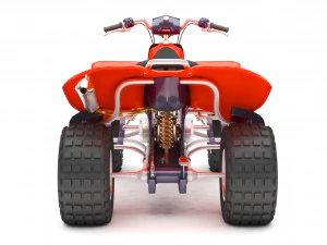 buggy de praia Modelo 3D