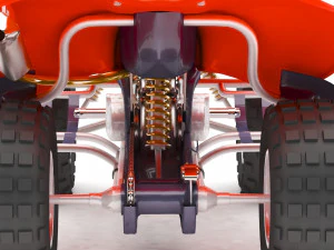 buggy de praia Modelo 3D