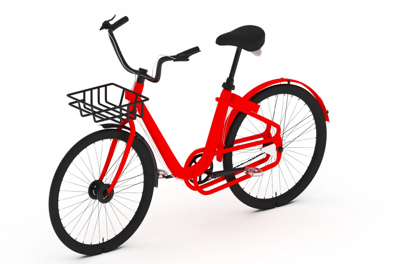 bicycle 3D Model .c4d .max .obj .3ds .fbx .stl .blend