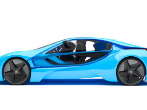 concept car 3D 模型