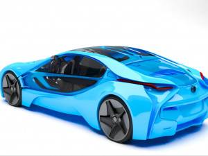 concept car 3D 模型