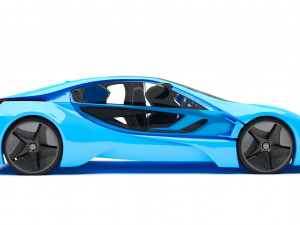 concept car 3D 模型