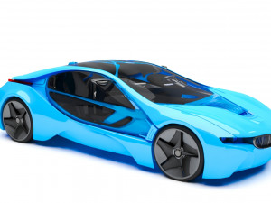 concept car 3D 模型