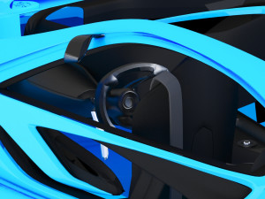 concept car 3D 模型