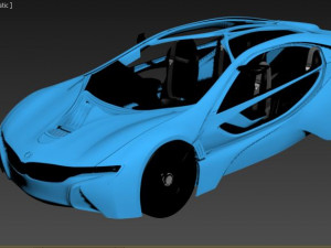 concept car 3D 模型