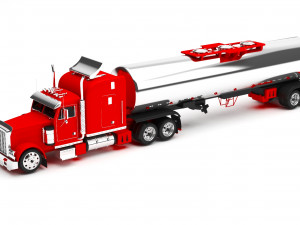 tanker vehicle 3Dモデル
