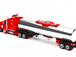 tanker vehicle Model 3D