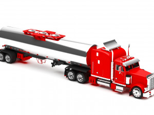 tanker vehicle Model 3D