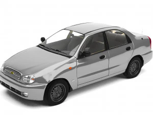 SUV 자동차 3D 모델