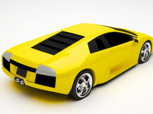sport car Modelo 3D