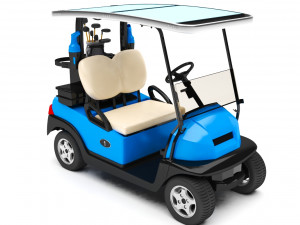 golf car 3D Model