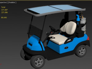golf car 3D Model