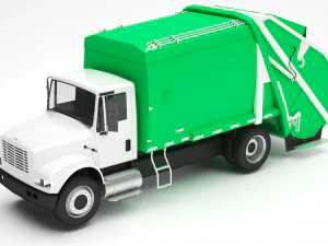 garbage car 3D Model