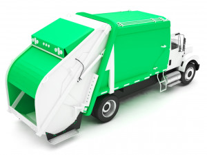 garbage car 3D Model