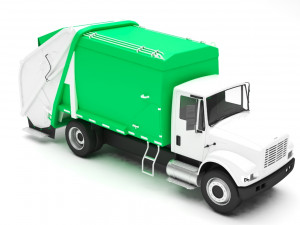 garbage car 3D Model