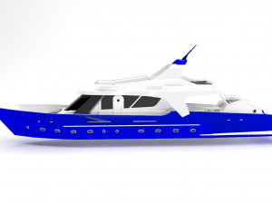boat 3D मॉडल