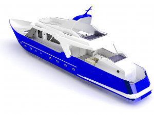 boat 3D मॉडल
