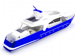 boat 3D मॉडल