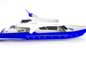 boat 3D मॉडल