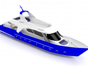 boat 3D मॉडल
