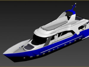 boat 3D मॉडल
