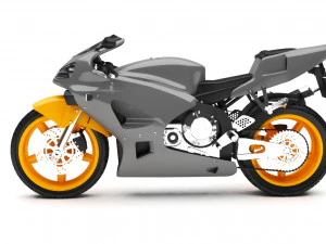 motorcycle 3D Model