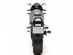 motorcycle 3D 模型