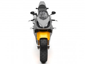 motorcycle 3D 模型