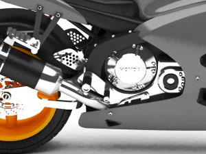 motorcycle 3D Model