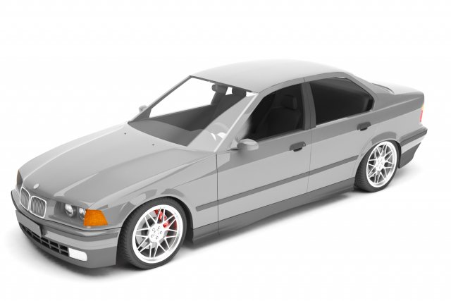 sport car 3D Model .c4d .max .obj .3ds .fbx .stl .blend 