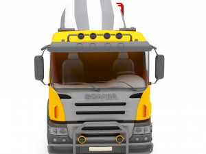 concrete car Modello 3D