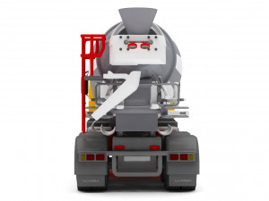 concrete car Modello 3D