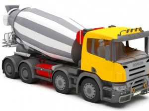 concrete car 3D Model