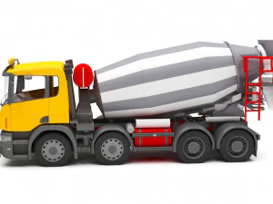 concrete car 3D Model